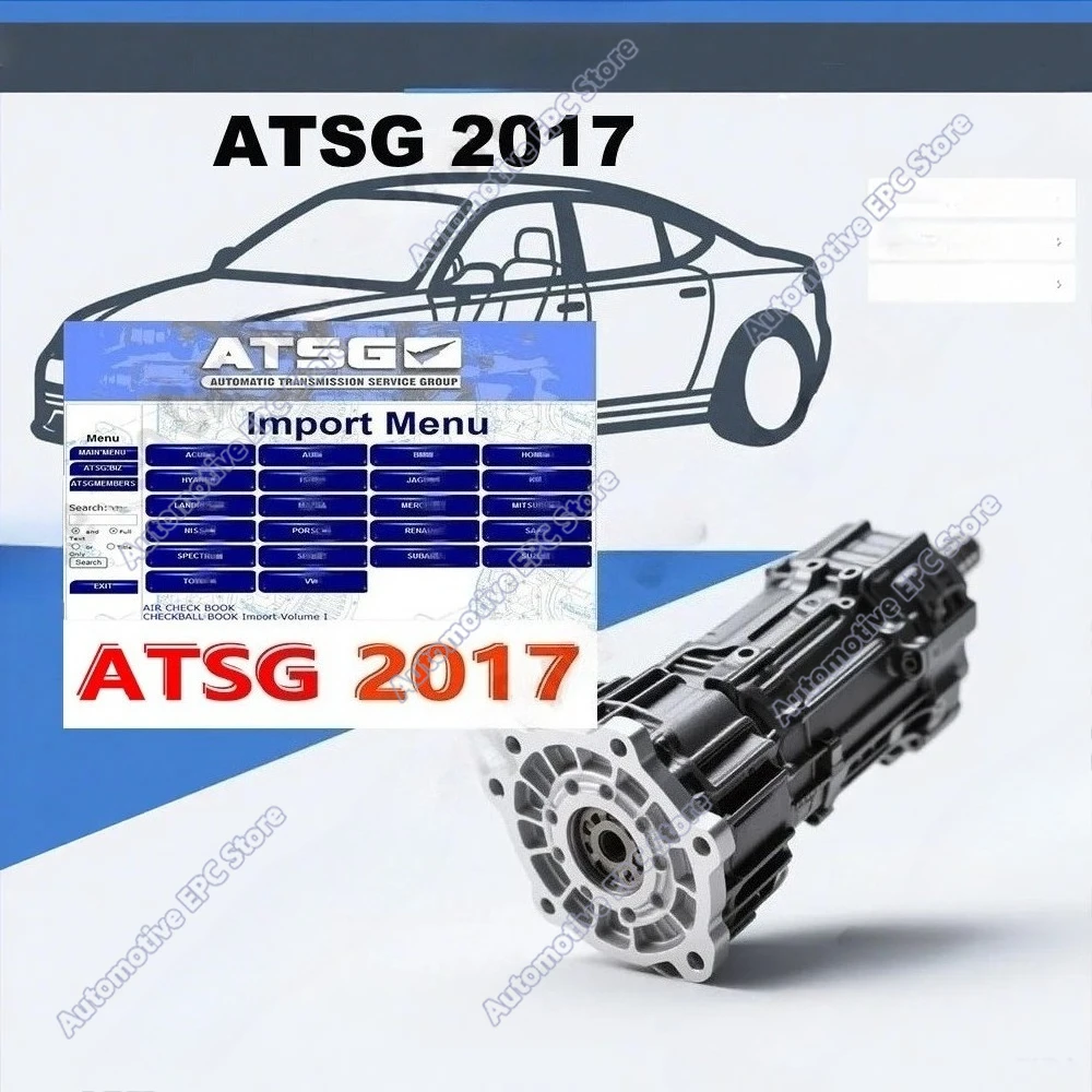ATSG 2017 Automatic Transmissions Service Group Software Repair Manual - Automotive Diagnostic Tools for Unit Failure Detection
ATSG 2017 Automatic Transmissions Service Group Software Repair Manual - Automotive Diagnostic Tools for Unit Failure Detection
