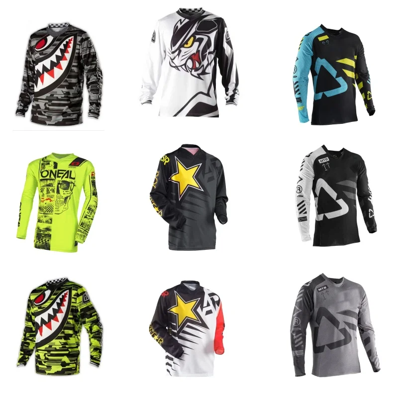 Motocross Kleidung 2025 Men's Women's Motocross Cycling Jersey Motocross T-Shirt Quick-Dry Breathable Downhill Jersey
Motocross Kleidung 2025 Men's Women's Motocross Cycling Jersey Motocross T-Shirt Quick-Dry Breathable Downhill Jersey