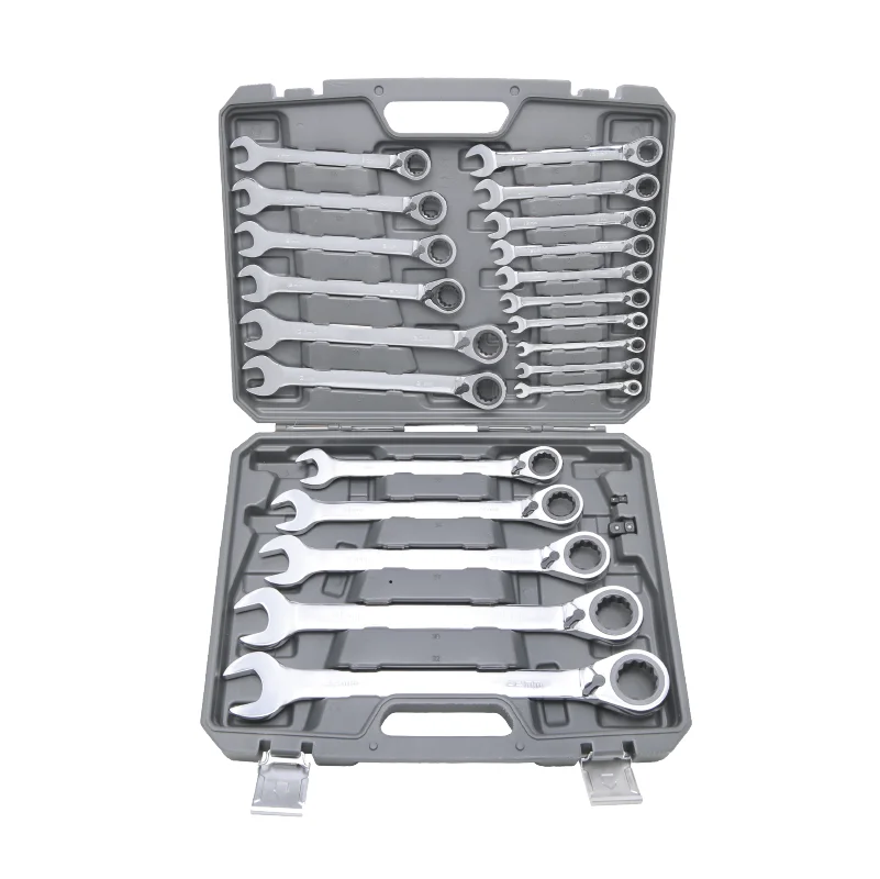 # Hot Sales For TOMAC 23pcs Reversible Ratchet Wrenches High Quality Professional Customized Tool Set