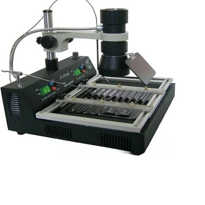T-870A BGA IRDA Welder T870A Infrared Soldering Reflow Oven T 870A IR Rework Station SMT SMD 1000W
T-870A BGA IRDA Welder T870A Infrared Soldering Reflow Oven T 870A IR Rework Station SMT SMD 1000W