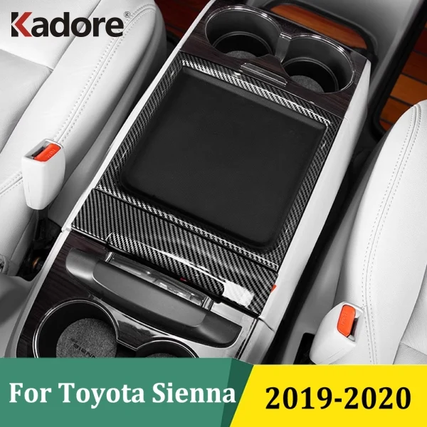 Для Toyota Sienna 2019 2020, держатель для стакана с водой из углеродного волокна, декоративная панель, накладка, наклейки, аксессуары для интерьера автомобиля
Для Toyota Sienna 2019 2020, держатель для стакана с водой из углеродного волокна, декоративная панель, накладка, наклейки, аксессуары для интерьера автомобиля