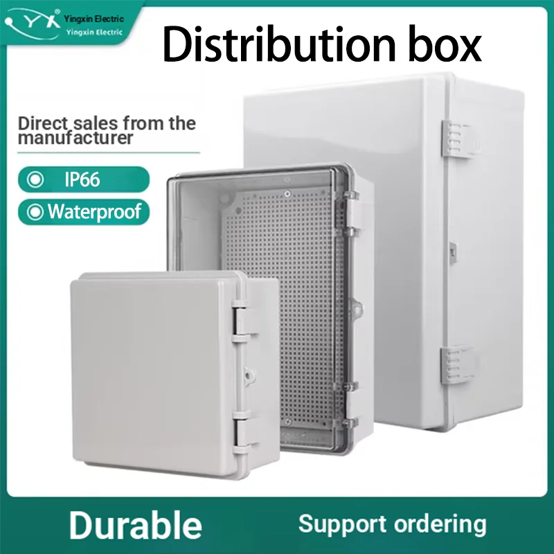 Outdoor IP66 ABS Plastic Enclosure Box Waterproof Power Junction Distribution Box for Electric Instrument Projects
Outdoor IP66 ABS Plastic Enclosure Box Waterproof Power Junction Distribution Box for Electric Instrument Projects