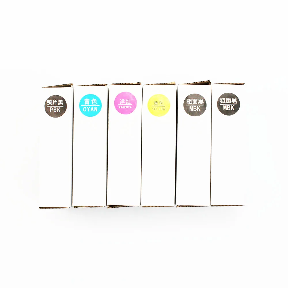 6PCS x PFI-102 PFI102 Empty Refillable Ink Cartridge With Chips For Canon iPF650 iPF655 iPF750 iPF755 iPF760 iPF765 printer
6PCS x PFI-102 PFI102 Empty Refillable Ink Cartridge With Chips For Canon iPF650 iPF655 iPF750 iPF755 iPF760 iPF765 printer