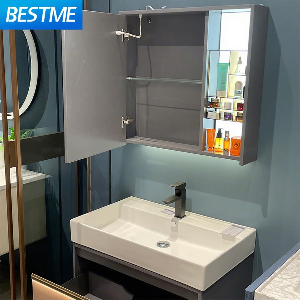 Зеркальный шкаф, современные дизайнерские шкафы на заказ с зеркалом и керамической раковиной, настенный шкаф для ванной комнаты для проектов
Зеркальный шкаф, современные дизайнерские шкафы на заказ с зеркалом и керамической раковиной, настенный шкаф для ванной комнаты для проектов