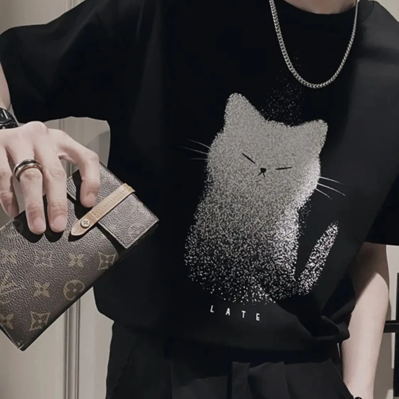 Men's T-shirt Male Tees Shirts Print Tops Baggy Tshirt Harajuku Ordinary Vintage Clothing Summer Casual Short Quarter Sleeve Y2k
Men's T-shirt Male Tees Shirts Print Tops Baggy Tshirt Harajuku Ordinary Vintage Clothing Summer Casual Short Quarter Sleeve Y2k
