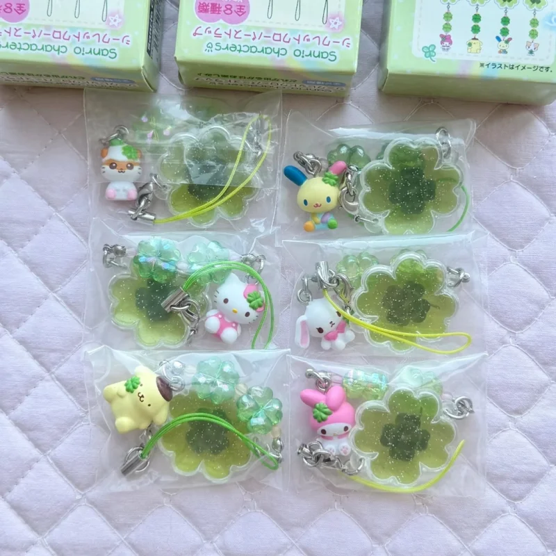 Genuine Sanrio Character Four-Leaf Clover Hanging Chain For Anime Fans Kitty My Melody Mashumaro Pompompurin Collection Gift
Genuine Sanrio Character Four-Leaf Clover Hanging Chain For Anime Fans Kitty My Melody Mashumaro Pompompurin Collection Gift