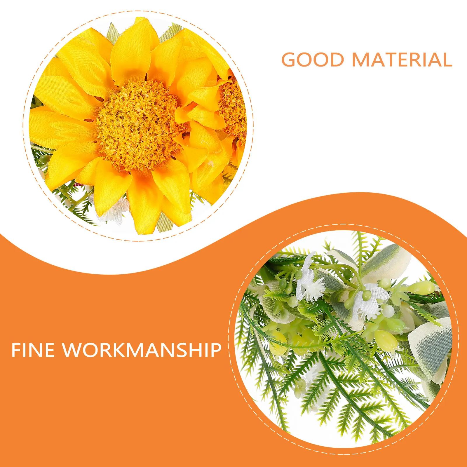 Sunflower Hair Accessories Bridal Headband Wreath Garland Headdress Floral Decor Realistic Sunflowers Wedding Dress Daily
Sunflower Hair Accessories Bridal Headband Wreath Garland Headdress Floral Decor Realistic Sunflowers Wedding Dress Daily