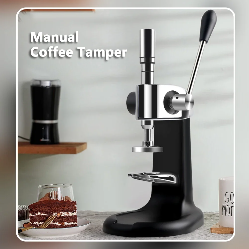 NewHigh Quality Aluminium Alloy Body Coffee Powder Press Tooling Stainless Steel Auto Coffee Tamper For Professional Barista 58M
NewHigh Quality Aluminium Alloy Body Coffee Powder Press Tooling Stainless Steel Auto Coffee Tamper For Professional Barista 58M