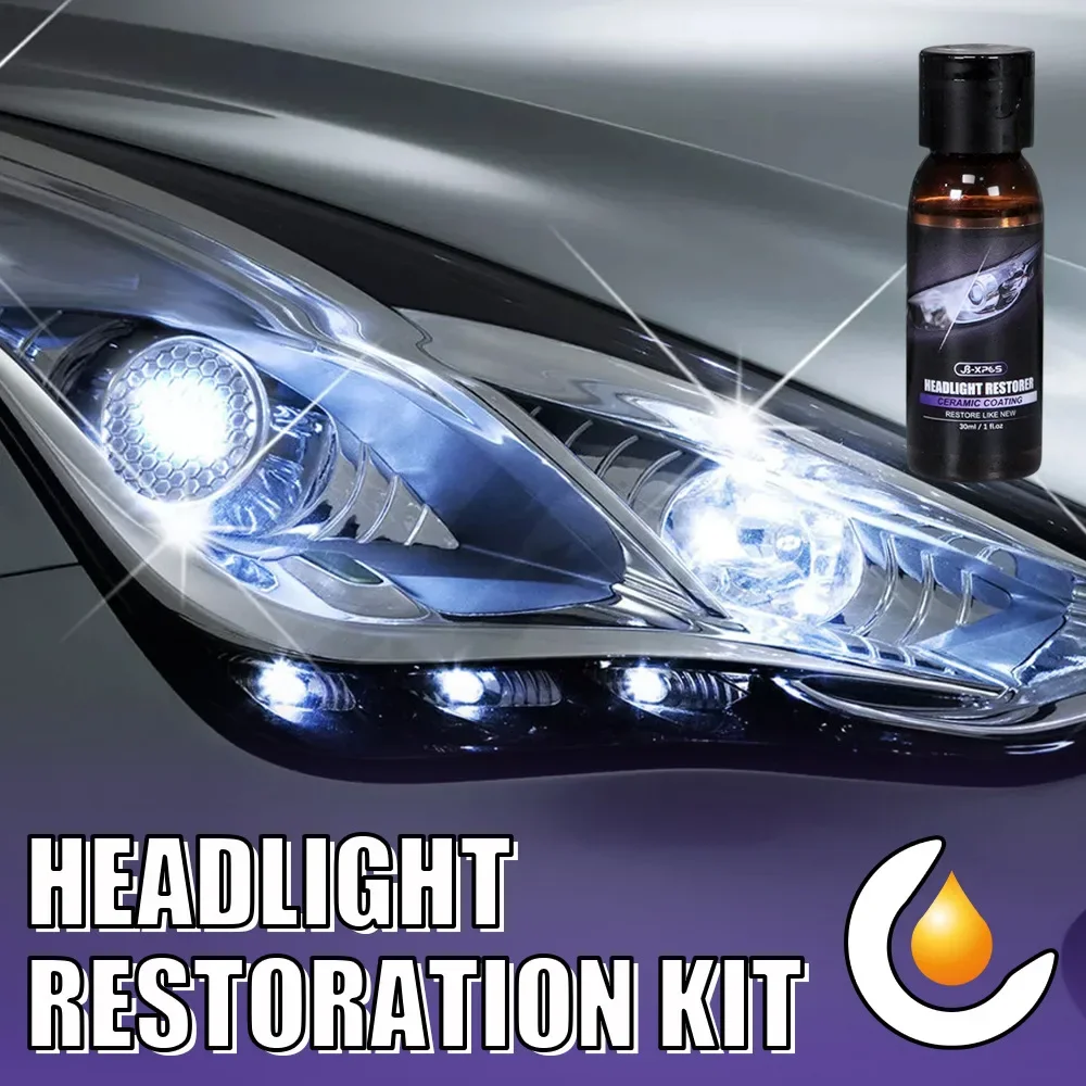 JBXPCS Headlight Restoration Kit Auto Headlight Repair Crystal Plating Refurbishment Kit
JBXPCS Headlight Restoration Kit Auto Headlight Repair Crystal Plating Refurbishment Kit