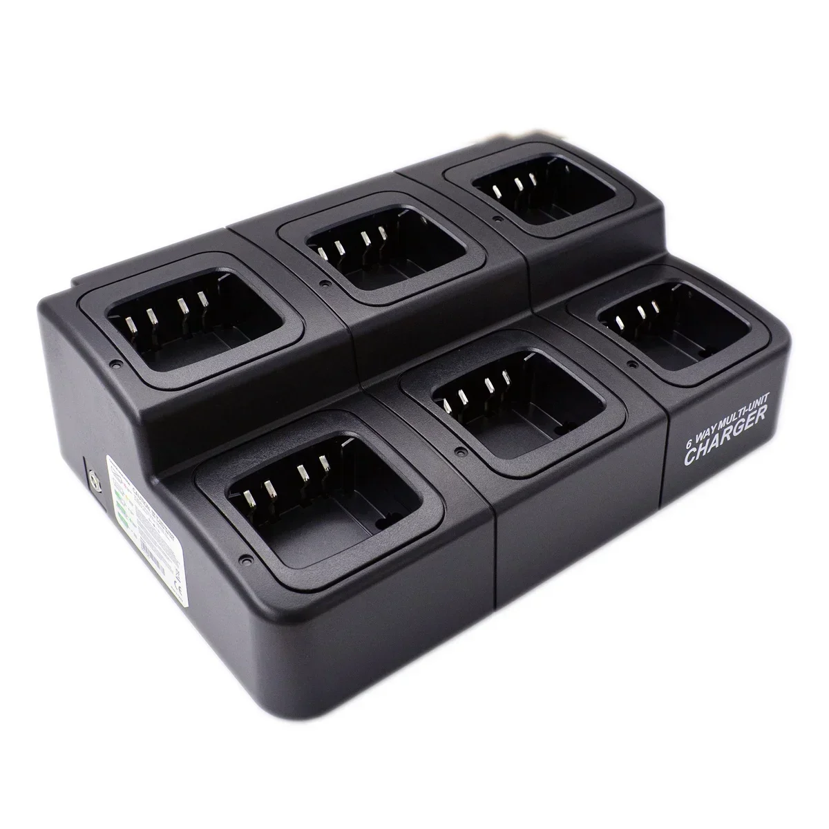 Six Way Multi Unit Desktop Charger for Motorola DGP8550 APX2000 XPR3000 XiRP8668 HAM Walkie Talkie Battery Charge Tray
Six Way Multi Unit Desktop Charger for Motorola DGP8550 APX2000 XPR3000 XiRP8668 HAM Walkie Talkie Battery Charge Tray