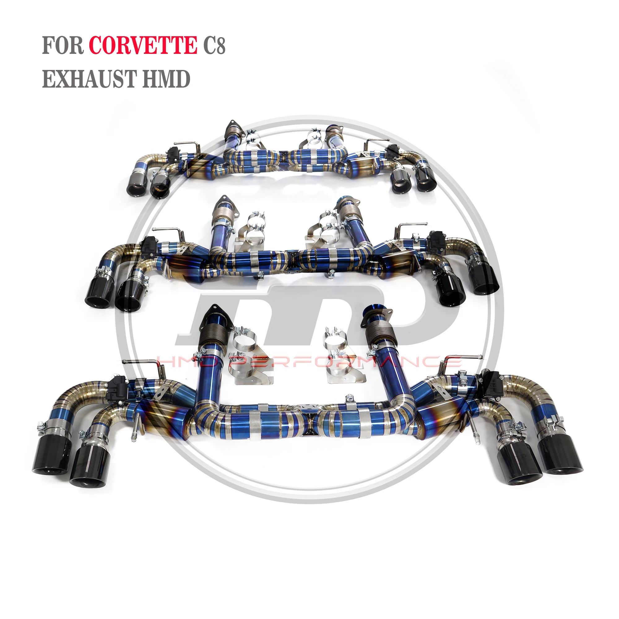 For Chevrolet Corvette C8 6.2L HMD Titanium Exhaust System Performance Catback Muffler With Valve
For Chevrolet Corvette C8 6.2L HMD Titanium Exhaust System Performance Catback Muffler With Valve