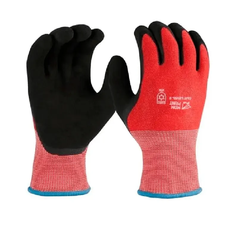 Cut Level 2 Winter Insulated Dipped Gloves - Medium (12 Pairs), A3 Cut Level, 15 ga, Red/Black
Cut Level 2 Winter Insulated Dipped Gloves - Medium (12 Pairs), A3 Cut Level, 15 ga, Red/Black
