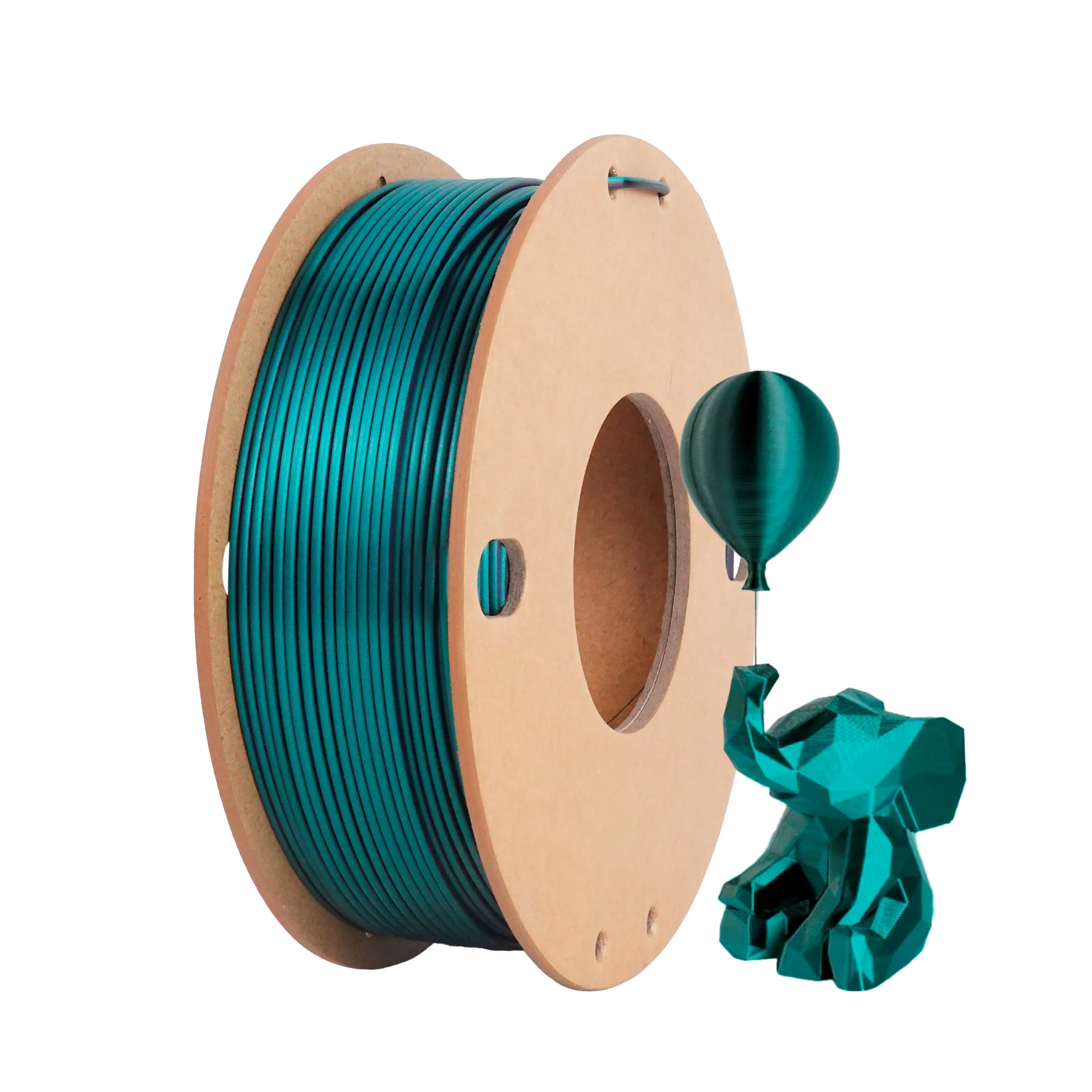 Dual Color Silk PLA 3D Printer Filament 1.75mm,Dual Color Green-Black Silk Filament 0.25KG Spool (0.55lbs) Dimensional Accuracy
Dual Color Silk PLA 3D Printer Filament 1.75mm,Dual Color Green-Black Silk Filament 0.25KG Spool (0.55lbs) Dimensional Accuracy