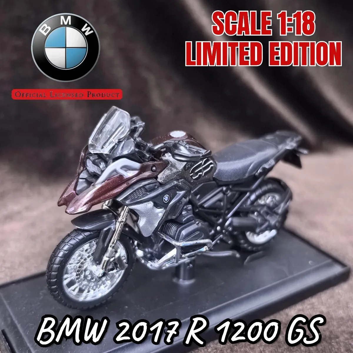 1:18 масштаб BMW 2017 R 1200 GS модель мотоцикла, реплика мини-мото автомобиль миниатюрная фигурка детский рождественский подарок игрушка
1:18 масштаб BMW 2017 R 1200 GS модель мотоцикла, реплика мини-мото автомобиль миниатюрная фигурка детский рождественский подарок игрушка