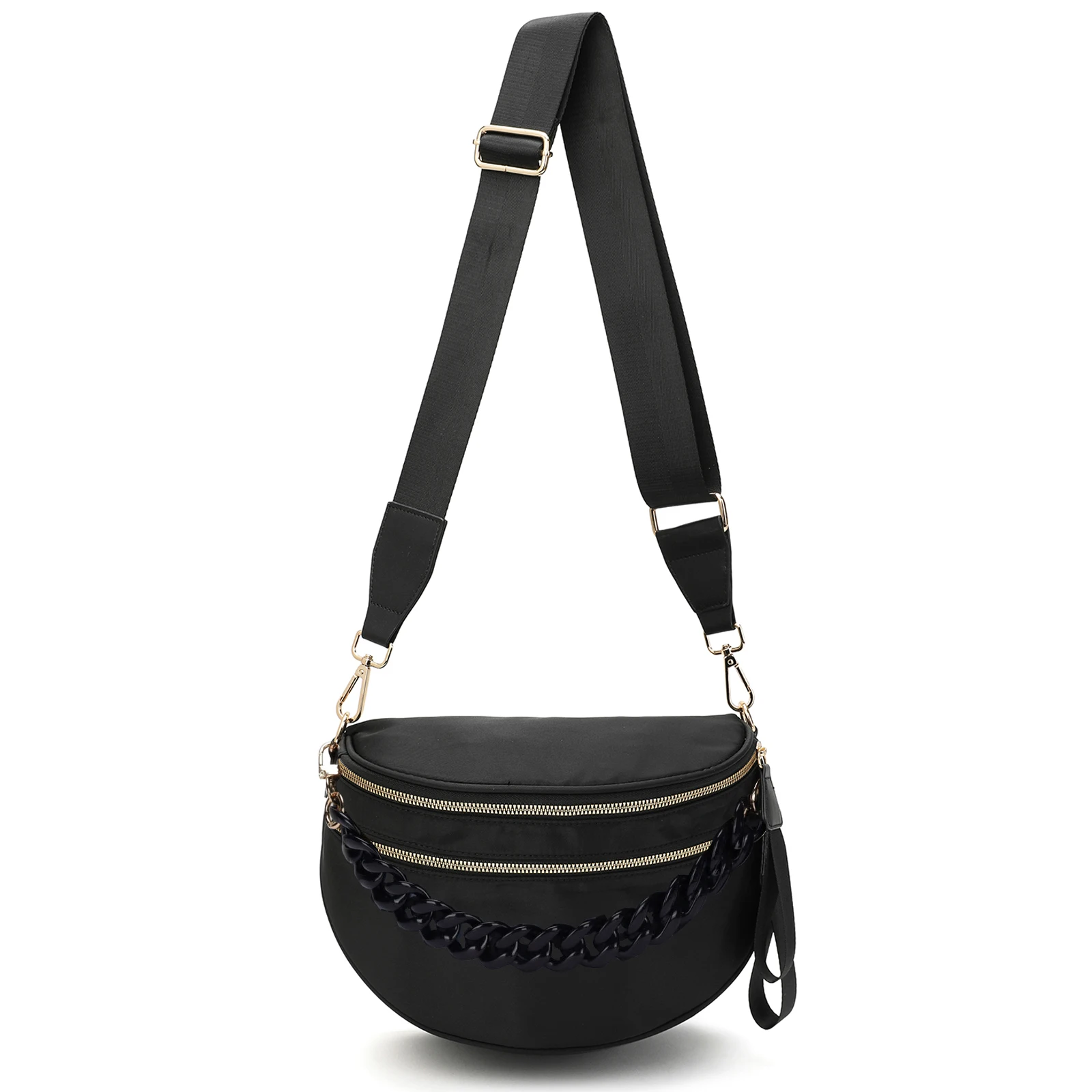 Вместительная стильная сумка-мумия из нейлона в клетку, сумка через плечо, поясная сумка, клетчатые сумочки и кошельки с персонализированной цепочкой для женщин
Вместительная стильная сумка-мумия из нейлона в клетку, сумка через плечо, поясная сумка, клетчатые сумочки и кошельки с персонализированной цепочкой для женщин