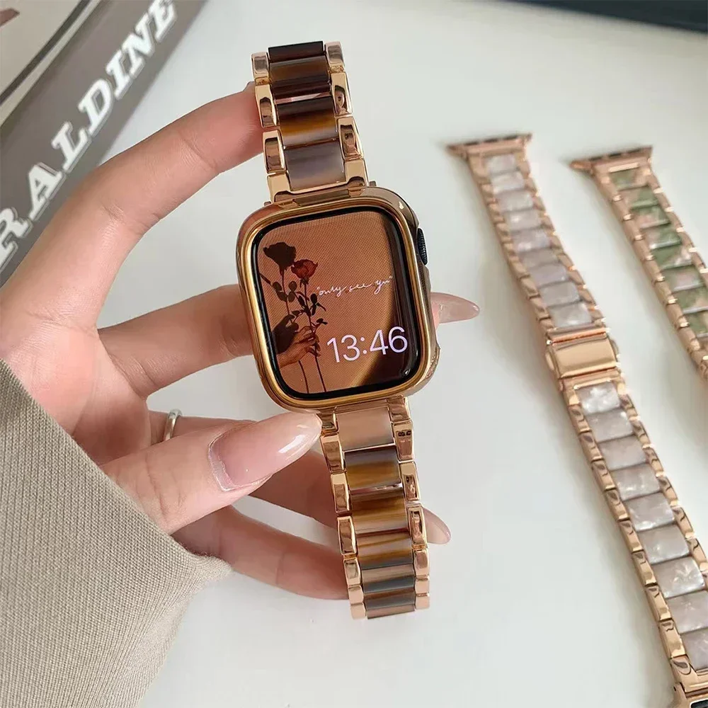 Милый ремешок из нержавеющей стали + смолы для Apple Watch Band 10 42 мм 46 мм 9 8 7 41 мм 45 мм Женский браслет для IWatch 6 5 4 se 40 мм 44 мм
Милый ремешок из нержавеющей стали + смолы для Apple Watch Band 10 42 мм 46 мм 9 8 7 41 мм 45 мм Женский браслет для IWatch 6 5 4 se 40 мм 44 мм