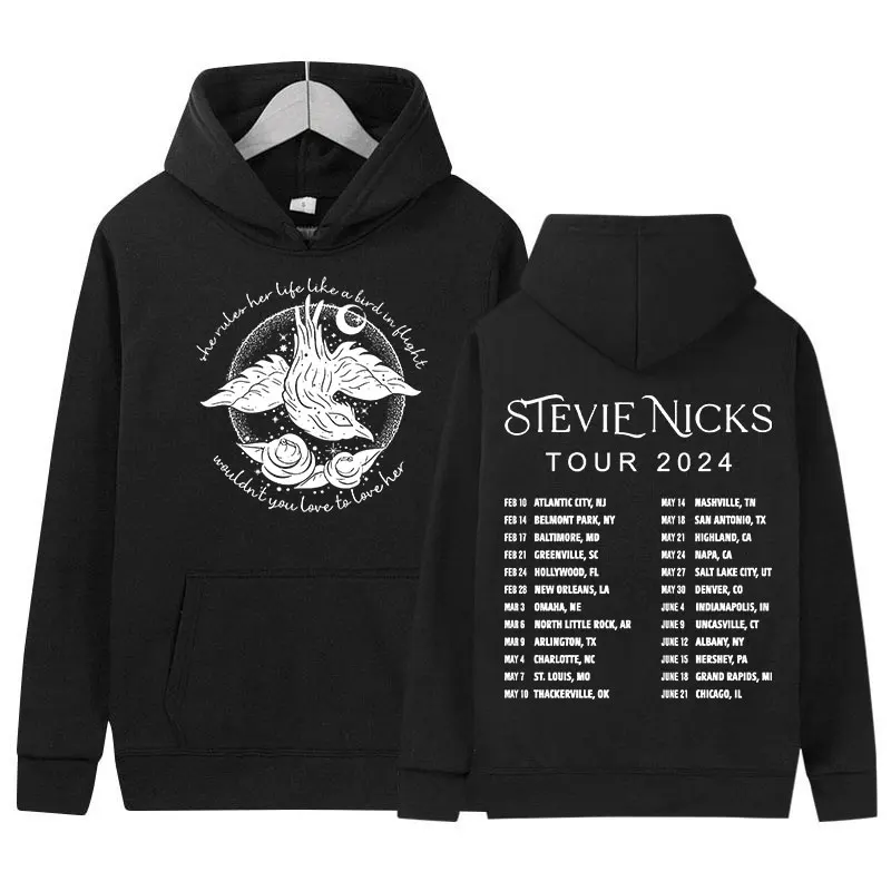 Толстовка Stevie Nicks для мужчин и женщин, винтажный пуловер в стиле хип-хоп, Повседневная модная Толстовка большого размера, уличная одежда, 2024
Толстовка Stevie Nicks для мужчин и женщин, винтажный пуловер в стиле хип-хоп, Повседневная модная Толстовка большого размера, уличная одежда, 2024