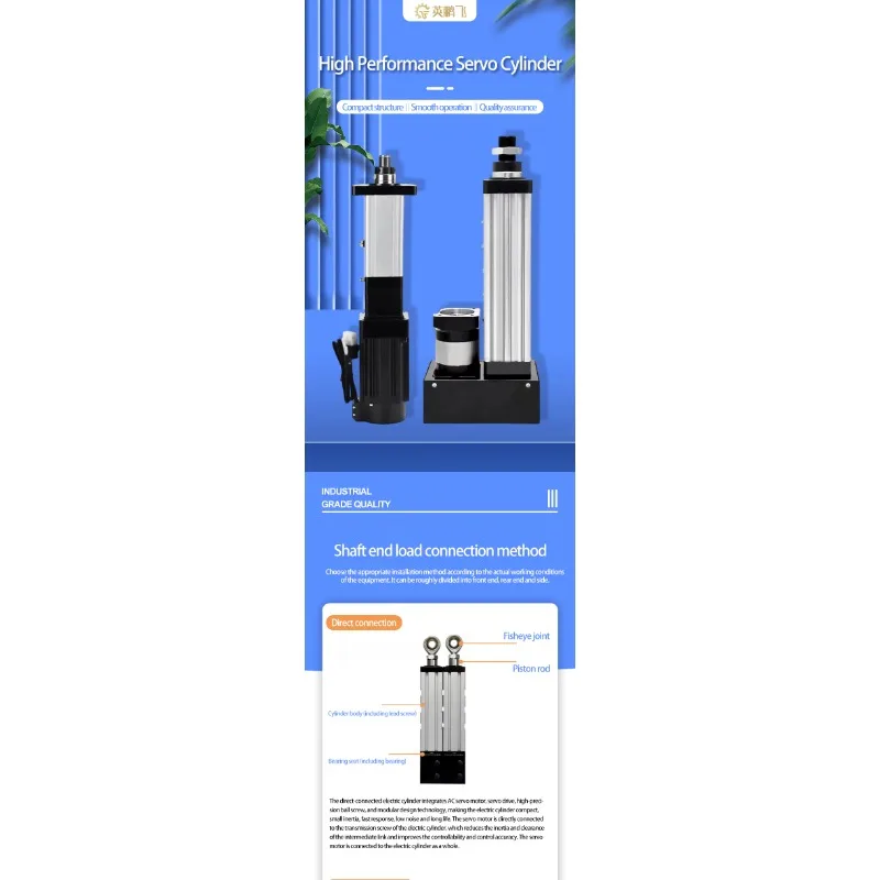 Customized Servo Motor High Speed Linear Actuator CNC Heavy Motorized Electric Servo Stepper Cylinder With Factory Prices
Customized Servo Motor High Speed Linear Actuator CNC Heavy Motorized Electric Servo Stepper Cylinder With Factory Prices