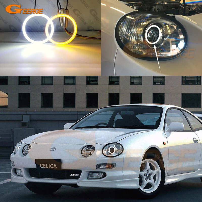 Для Toyota Celica T20 1994 1995 1996 1997 1998 1999 Kouki головной светильник ультра яркий SMD СВЕТОДИОДНЫЙ ангельские глазки набор колец Дневной светильник
Для Toyota Celica T20 1994 1995 1996 1997 1998 1999 Kouki головной светильник ультра яркий SMD СВЕТОДИОДНЫЙ ангельские глазки набор колец Дневной светильник
