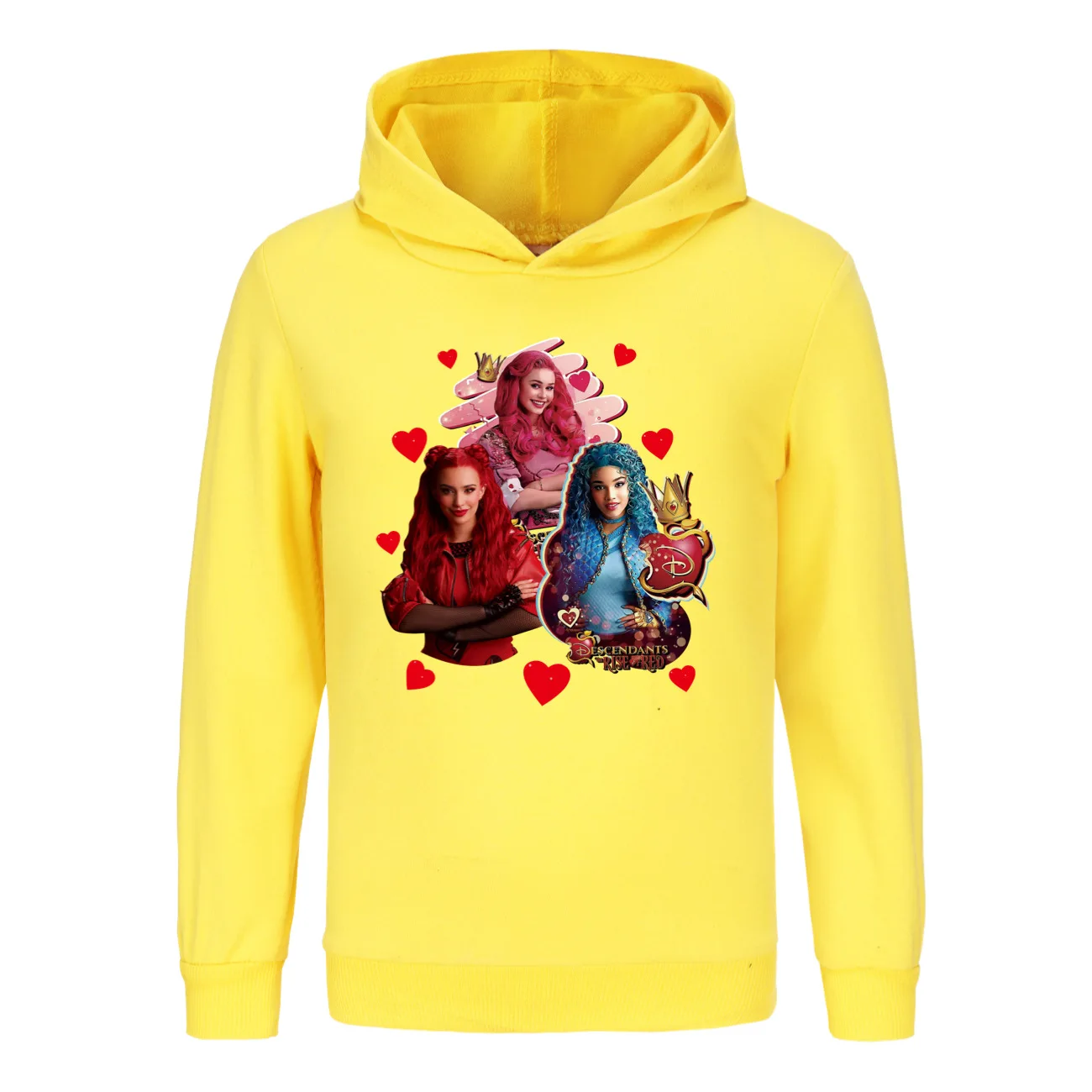 Kids Sweatshirt Descendants 4 Boys Girls Autumn Hooded Pullover Children Clothing Spring Hoody Long sleeve Tops 4-16Years
Kids Sweatshirt Descendants 4 Boys Girls Autumn Hooded Pullover Children Clothing Spring Hoody Long sleeve Tops 4-16Years