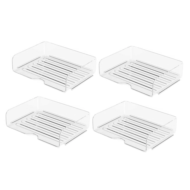 4-Tier Paper Organizer For Desk, Stackable Desk Organizer Paper Tray, Desk Accessories & Workspace Organizers
4-Tier Paper Organizer For Desk, Stackable Desk Organizer Paper Tray, Desk Accessories & Workspace Organizers