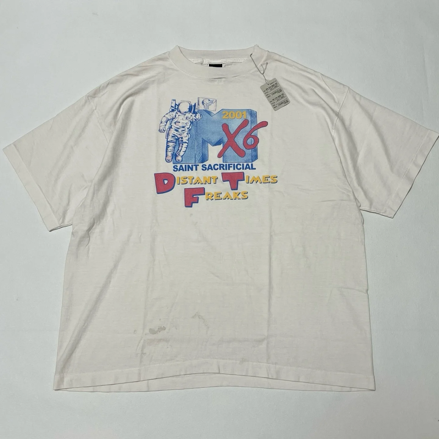 Sainxxxxx SeanWpoon Astronaut Print round Ne ort Sve Vintage Waed ex Cotton T-irt Youthful Creative Fun Design
Sainxxxxx SeanWpoon Astronaut Print round Ne ort Sve Vintage Waed ex Cotton T-irt Youthful Creative Fun Design