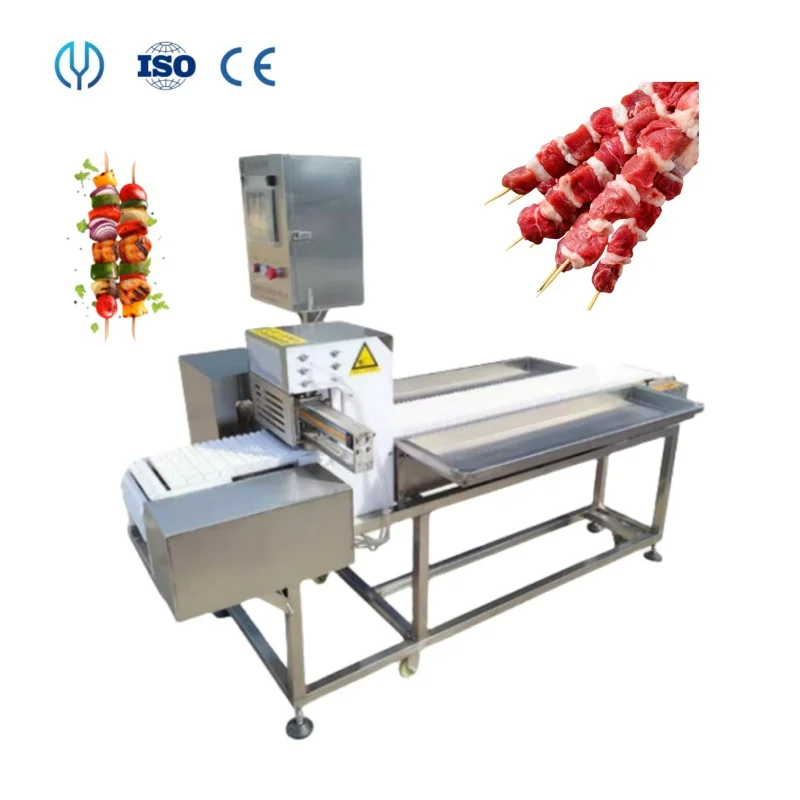 Commercial Pork Lamb Skewers Barbecues Threading Automatic Beef Chicken Kebab Meat Skewer Kabab Machine For Sale
Commercial Pork Lamb Skewers Barbecues Threading Automatic Beef Chicken Kebab Meat Skewer Kabab Machine For Sale
