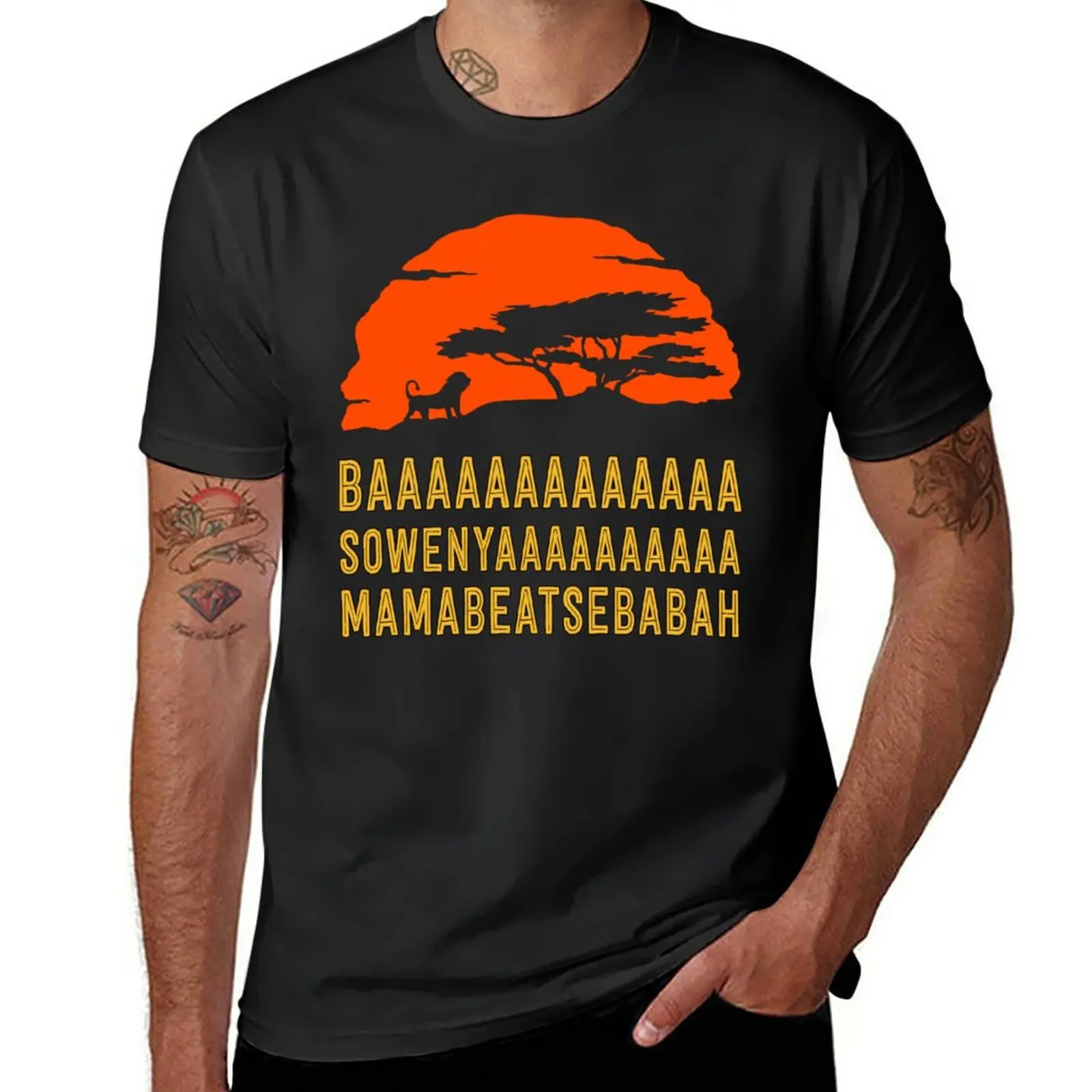 Футболка BAAAAAAAAAAAAA sowenyaaaaaaaa MAMABEATSEBABAH с Африканским львом футболка Эстетическая одежда футболки мужские высокие футболки
Футболка BAAAAAAAAAAAAA sowenyaaaaaaaa MAMABEATSEBABAH с Африканским львом футболка Эстетическая одежда футболки мужские высокие футболки