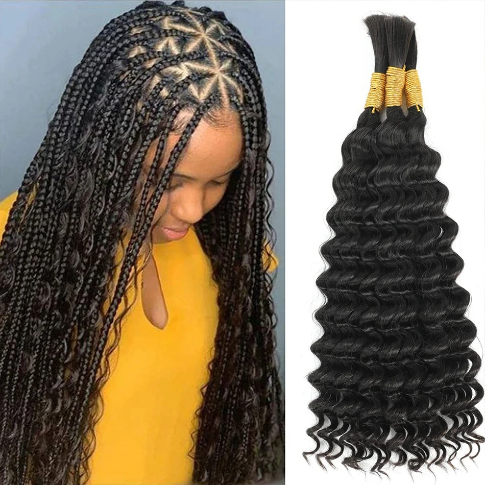 Peruvian Deep Wave Human Hair Bundles Bulk Remy Hair Extensions Soft Curly 100% Human Hair Weave Bundles Bulk Hair
Peruvian Deep Wave Human Hair Bundles Bulk Remy Hair Extensions Soft Curly 100% Human Hair Weave Bundles Bulk Hair
