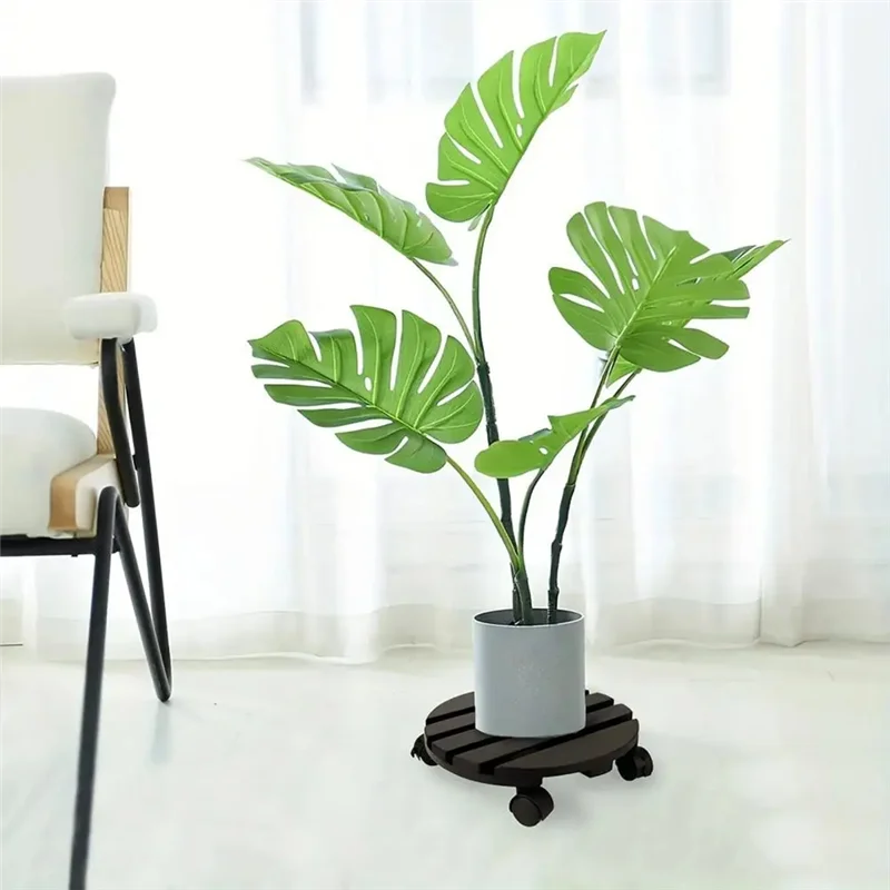 Plant Roller Stand With Lockable 360° Rotating Wheels Wood Flowerpot Tray For Potted Plants Easy Assembly Plant Base
Plant Roller Stand With Lockable 360° Rotating Wheels Wood Flowerpot Tray For Potted Plants Easy Assembly Plant Base