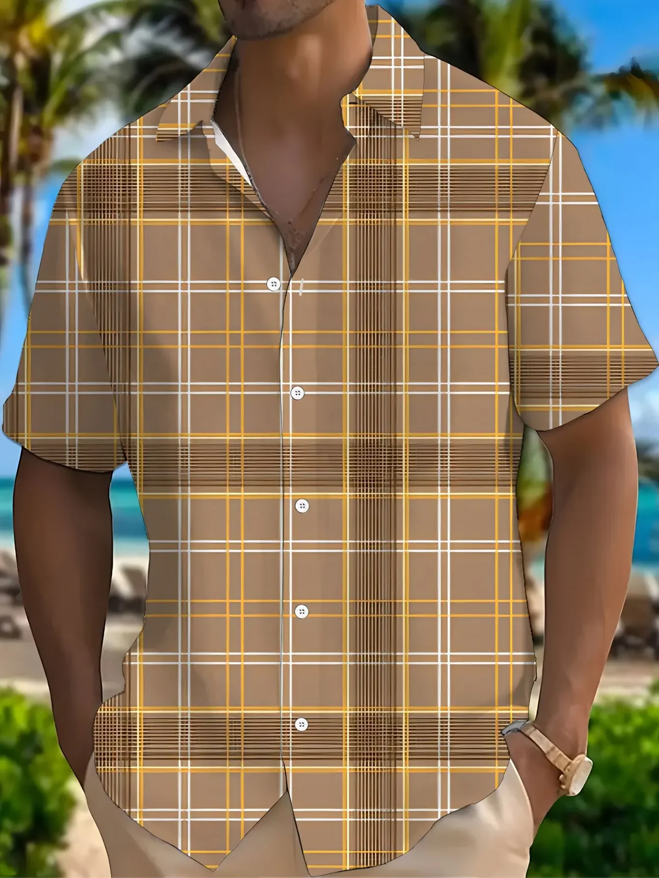 Summer Casual Tropical Shirt Men HawaiianMan Women Short Sleeve Fashion Print Breathable Beach Party Tops
Summer Casual Tropical Shirt Men HawaiianMan Women Short Sleeve Fashion Print Breathable Beach Party Tops