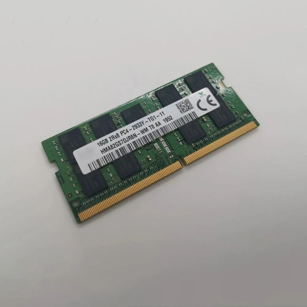 1 pcs For SK Hynix 16GB HMA82GS7DJR8N-WM 16GB 2Rx8 DDR4 2933 PC4-2933Y-T Notebook Memory
1 pcs For SK Hynix 16GB HMA82GS7DJR8N-WM 16GB 2Rx8 DDR4 2933 PC4-2933Y-T Notebook Memory