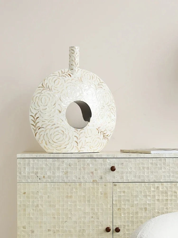 ss CMedieval художественная ваза из ракушек, большая цветочная композиция, креативное украшение для дома на столешнице, высокий смысл
ss CMedieval художественная ваза из ракушек, большая цветочная композиция, креативное украшение для дома на столешнице, высокий смысл