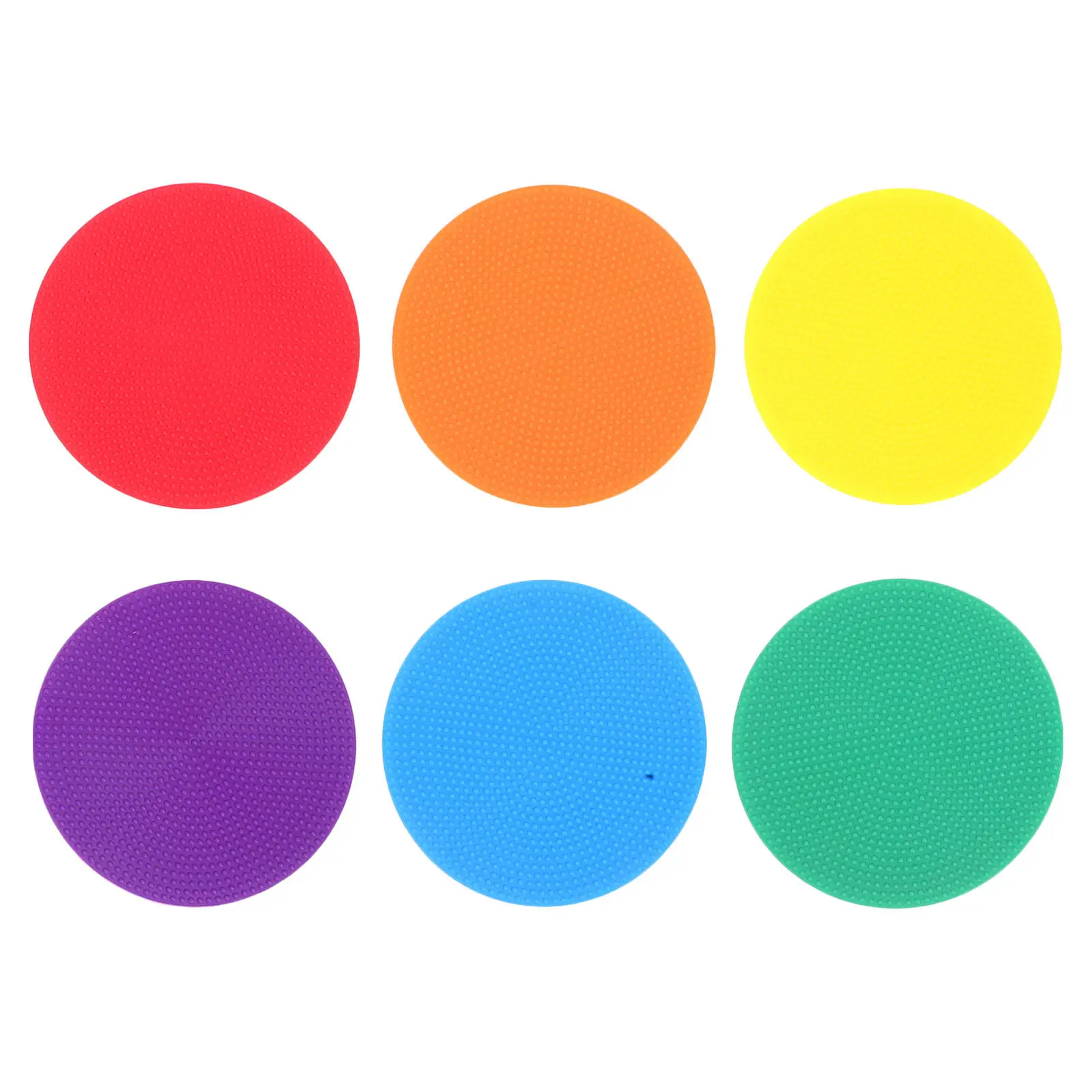 6Pcs Soccer Training Markers Poly Spot Markers 4 Inch Non Slip Flat Round Disc Speed Agility Floor Dots for Sports Field Drills
6Pcs Soccer Training Markers Poly Spot Markers 4 Inch Non Slip Flat Round Disc Speed Agility Floor Dots for Sports Field Drills
