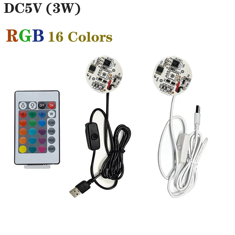 DC5V Низкое напряжение 3W Цветной градиентный светодиодный RGB-подсветка USB-кабель + пульт дистанционного управления DIY Модель Дисплей Свет Светодиодная плата для печатной платы
DC5V Низкое напряжение 3W Цветной градиентный светодиодный RGB-подсветка USB-кабель + пульт дистанционного управления DIY Модель Дисплей Свет Светодиодная плата для печатной платы