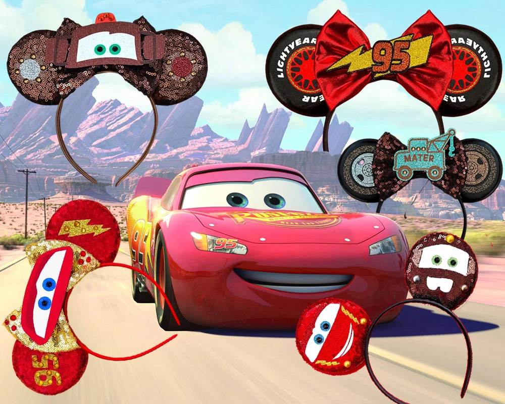 Disney Cars Ears Lightning McQueen Headbands Women Girl Cute Mater Hairbands Sequin Bow Levin 95 Hair Accessories Kids Boys Gift
Disney Cars Ears Lightning McQueen Headbands Women Girl Cute Mater Hairbands Sequin Bow Levin 95 Hair Accessories Kids Boys Gift