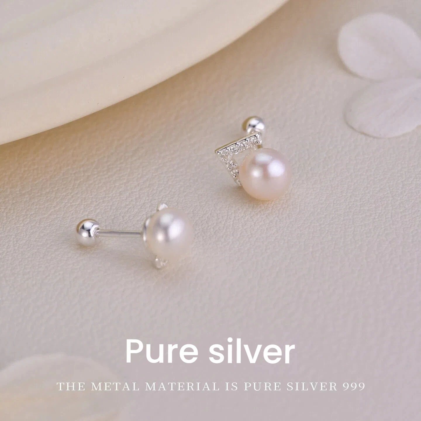 S999 pure silver, natural pearl, women's earrings, light luxury, high-end feeling, pearl earrings, jewelry accessories
S999 pure silver, natural pearl, women's earrings, light luxury, high-end feeling, pearl earrings, jewelry accessories