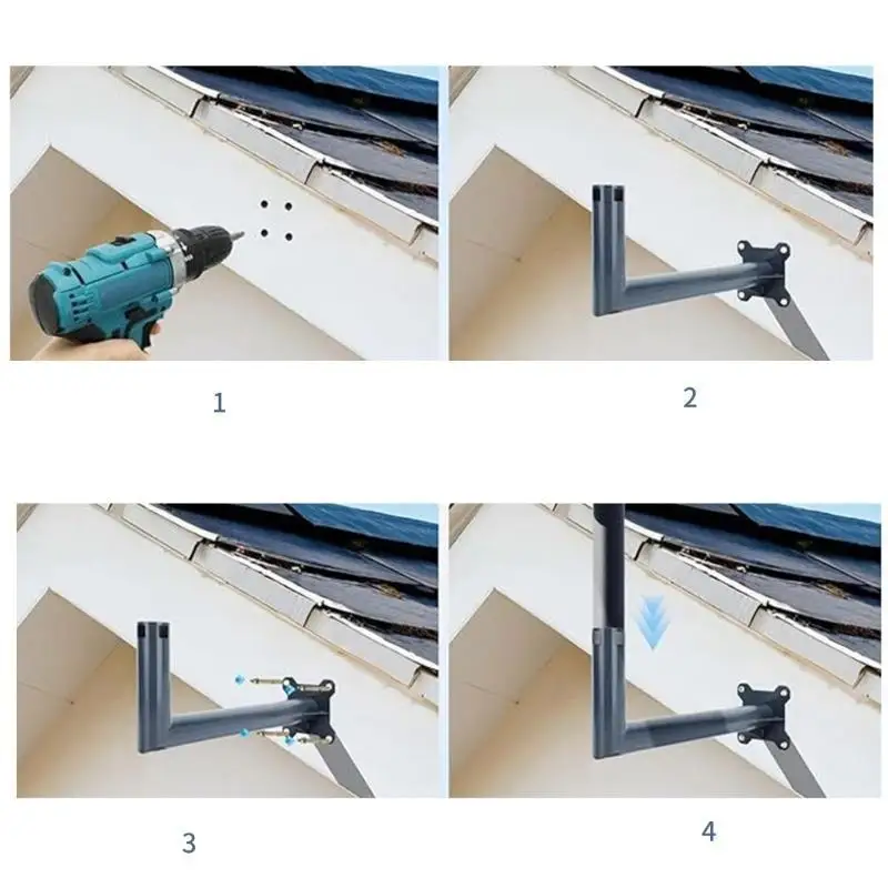 Y1UB 15inchLong Wall Mount Heavy Duty Easy Installation Wall Mounting Secure Installation Weatherproof Mount for Satellite
Y1UB 15inchLong Wall Mount Heavy Duty Easy Installation Wall Mounting Secure Installation Weatherproof Mount for Satellite