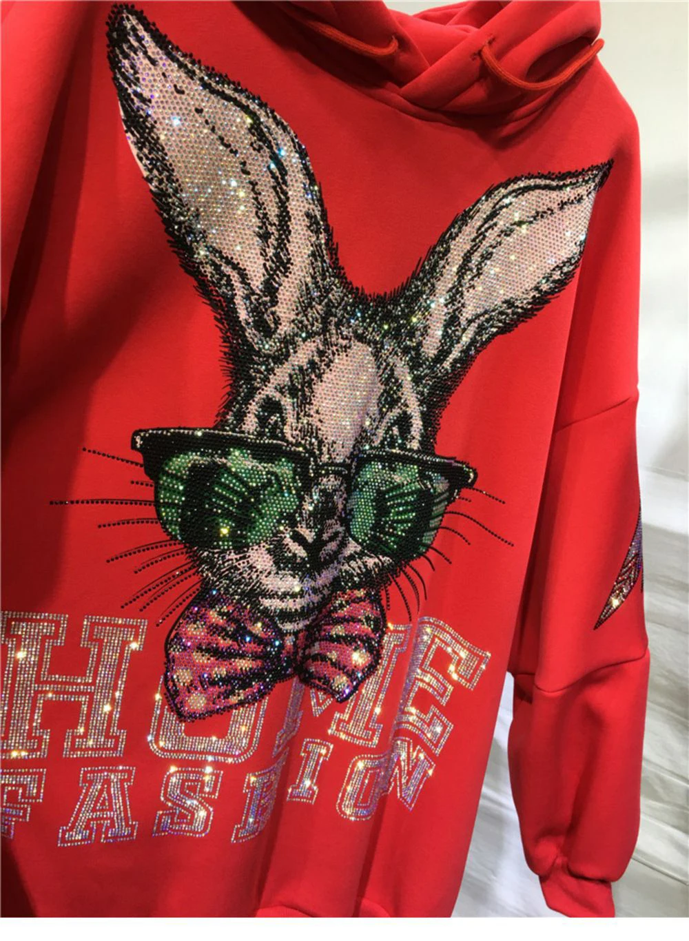 Plus Size Sweatshirts Thick Hoodies Women European High-quality Hot Stamping Diamond Hooded Cute Animal Loose Top Casual
Plus Size Sweatshirts Thick Hoodies Women European High-quality Hot Stamping Diamond Hooded Cute Animal Loose Top Casual