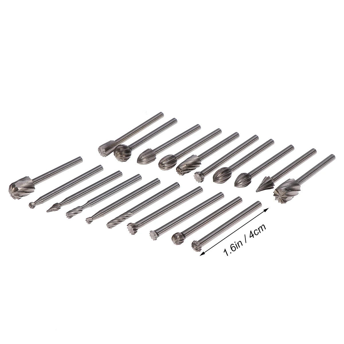 20 Pcs High-speed Steel Rotary File Tool Bits for Metal Woodworking Engraving Tools
20 Pcs High-speed Steel Rotary File Tool Bits for Metal Woodworking Engraving Tools