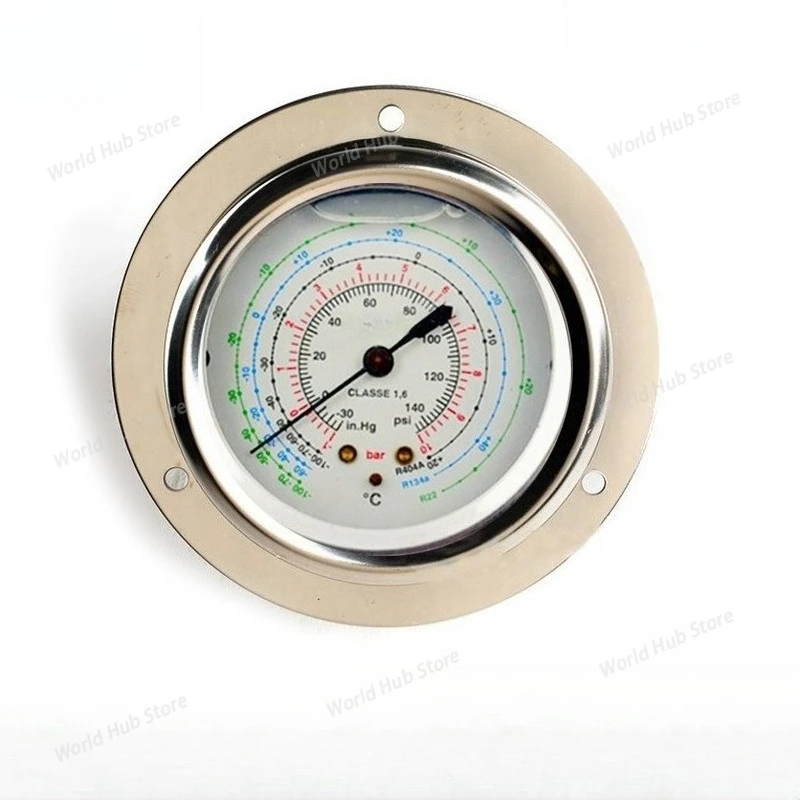 Refrigerant Refrigerant Gauge +MR-205-DS-R22 Air Conditioning Refrigeration Vacuum Pressure Gauge and Oil Pressure Gauge
Refrigerant Refrigerant Gauge +MR-205-DS-R22 Air Conditioning Refrigeration Vacuum Pressure Gauge and Oil Pressure Gauge