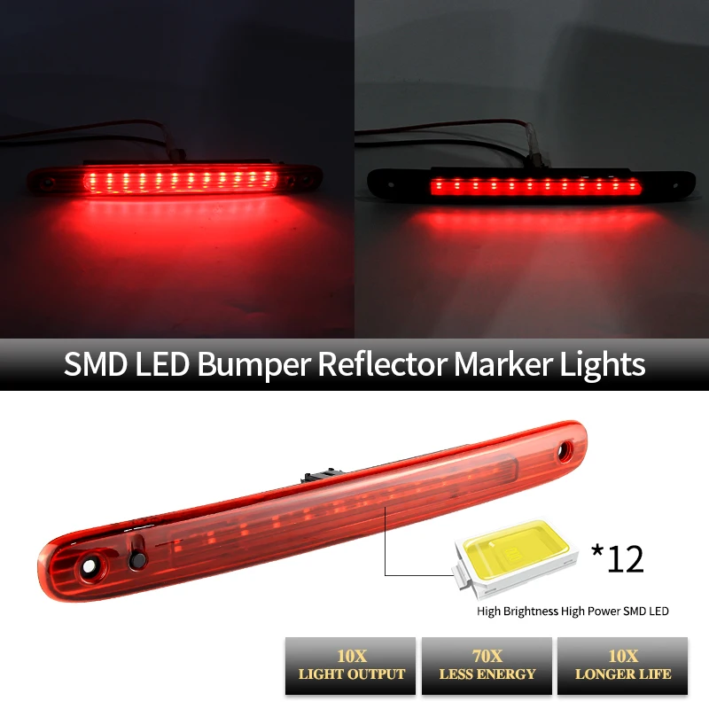 1PC LED High Mount Third Brake Light Canbus For Peugeot 107 For Citroen C1 For Toyota Aygo 2005-2014 Tail Stop Warning Fog Lamp
1PC LED High Mount Third Brake Light Canbus For Peugeot 107 For Citroen C1 For Toyota Aygo 2005-2014 Tail Stop Warning Fog Lamp