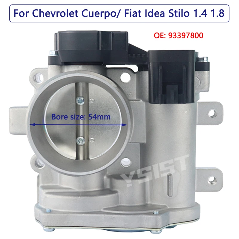 Fuel Injection Throttle Body Fits CHEVROLET CUERPO MARIPOSA ROYALTEK CORSA FIAT IDEA STILO 1.8 8V 93397800
Fuel Injection Throttle Body Fits CHEVROLET CUERPO MARIPOSA ROYALTEK CORSA FIAT IDEA STILO 1.8 8V 93397800