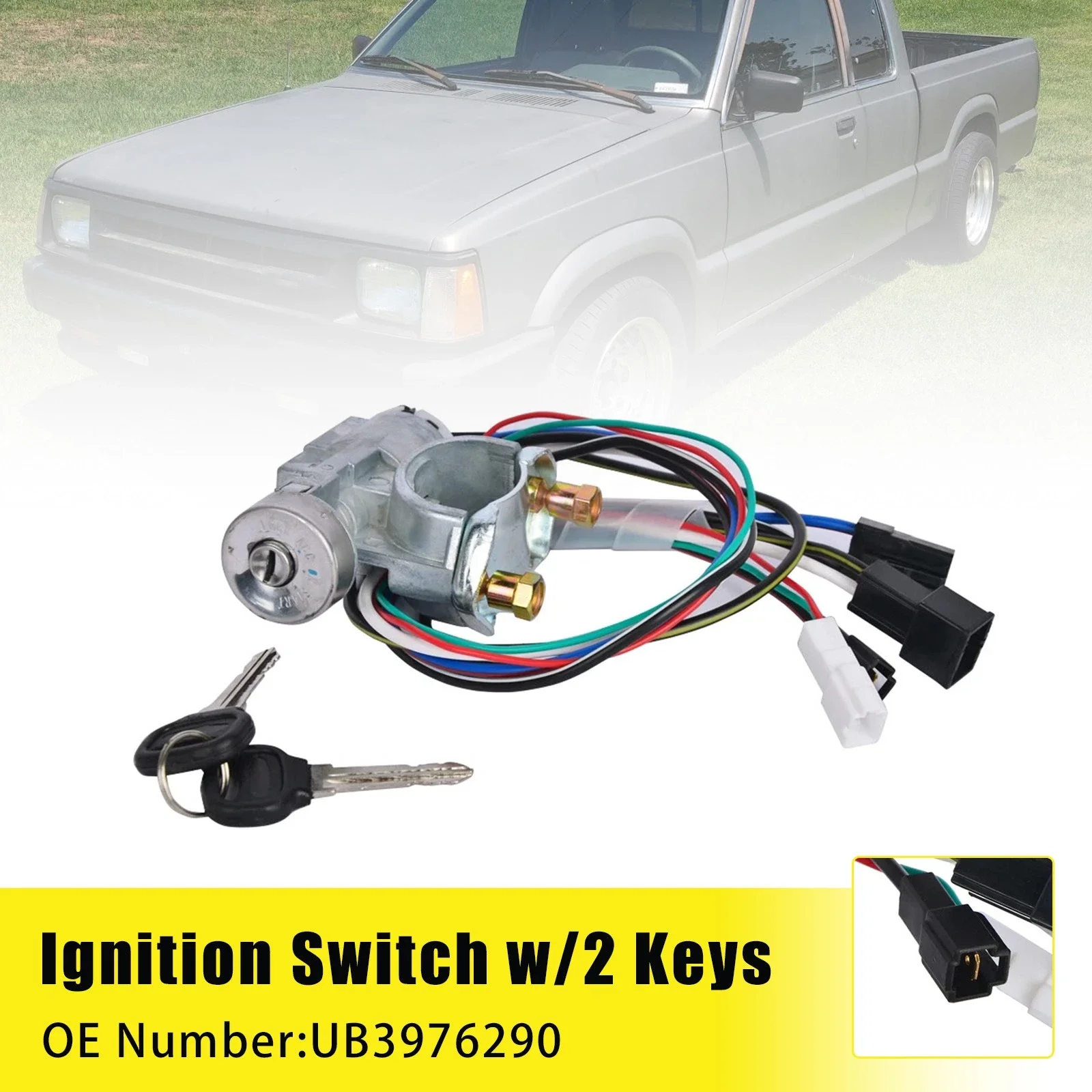 Car Ignition Switch w/2 Keys UB3976290 For Mazda Pickup B2000 B2200 B2600 1986-1993 Replacement Auto Parts
Car Ignition Switch w/2 Keys UB3976290 For Mazda Pickup B2000 B2200 B2600 1986-1993 Replacement Auto Parts