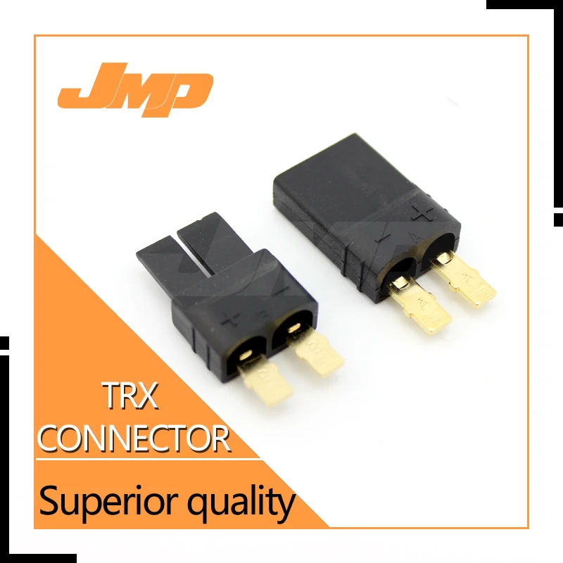 10PCS JMP TRX Plug Connectors Male Female for Lipo Battery RC Car Boat Helicopter TRAXXAS
10PCS JMP TRX Plug Connectors Male Female for Lipo Battery RC Car Boat Helicopter TRAXXAS