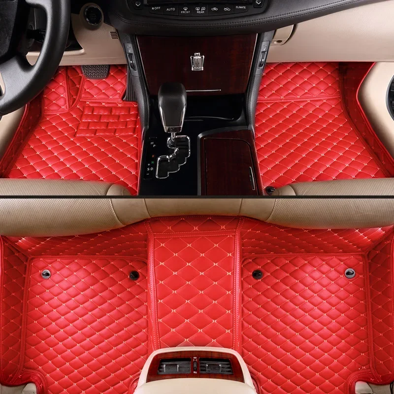 Автомобильный роскошный кожаный напольный коврик на заказ для Seat Leon Mk2 2006 2007 2008 2009, автомобильный коврик, полный комплект, женские водонепроницаемые аксессуары
Автомобильный роскошный кожаный напольный коврик на заказ для Seat Leon Mk2 2006 2007 2008 2009, автомобильный коврик, полный комплект, женские водонепроницаемые аксессуары