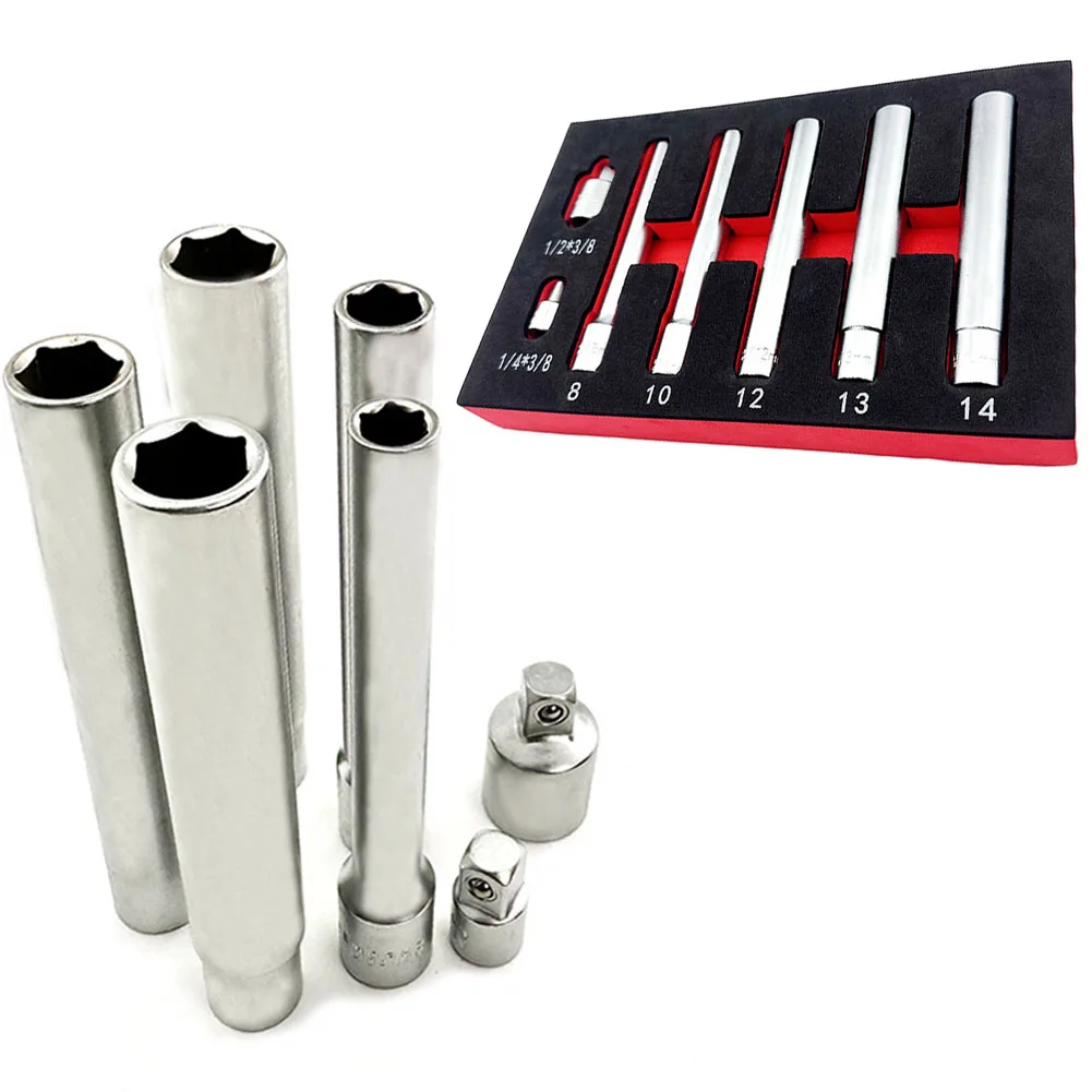3 8 Inch Drive Socket Adapter 3 8 Drive Adapter Hand Tool Set Chrome Vanadium Steel High Hardness Length 120mm
3 8 Inch Drive Socket Adapter 3 8 Drive Adapter Hand Tool Set Chrome Vanadium Steel High Hardness Length 120mm