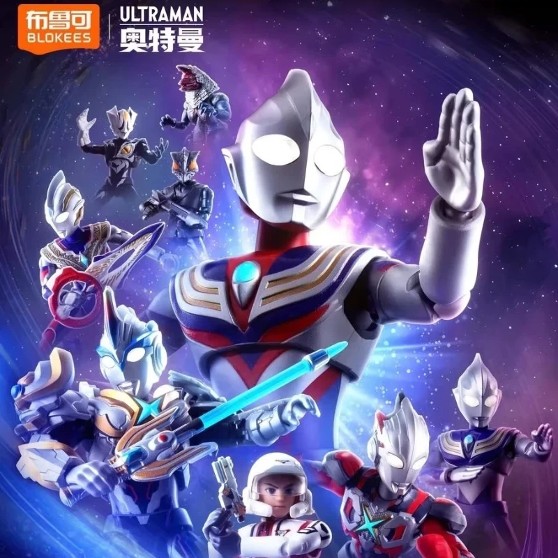 In Stock Blokees New Ultraman Building Block Figures Star Series S Wave 2 Blind Box 9 Unique Collectible Toys X Tiga For Kids
In Stock Blokees New Ultraman Building Block Figures Star Series S Wave 2 Blind Box 9 Unique Collectible Toys X Tiga For Kids