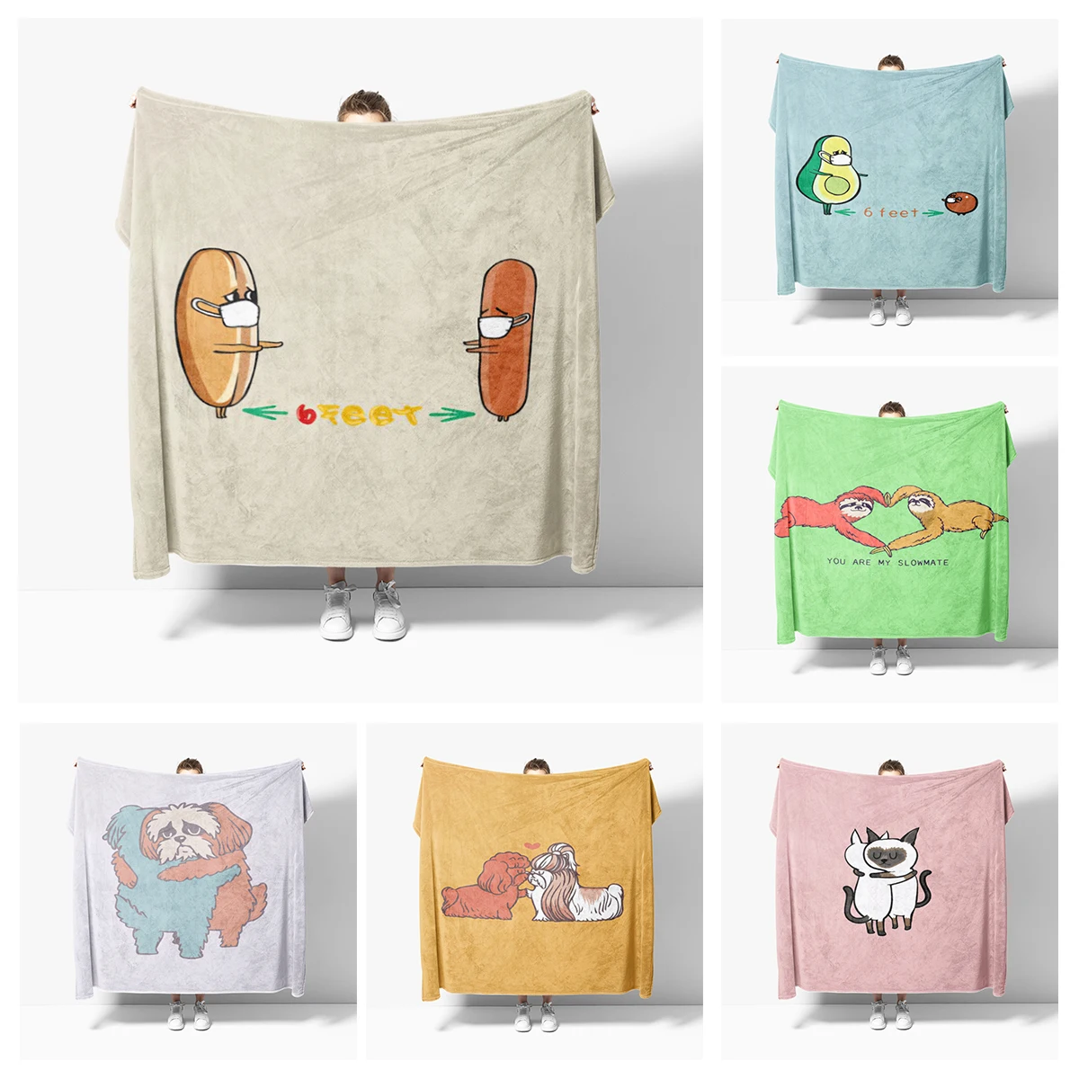 Cute dog Home decoration plush Throw Sofa blanket Anime animals Bedspread on the bed fluffy soft blankets decor Plaid Modern
Cute dog Home decoration plush Throw Sofa blanket Anime animals Bedspread on the bed fluffy soft blankets decor Plaid Modern