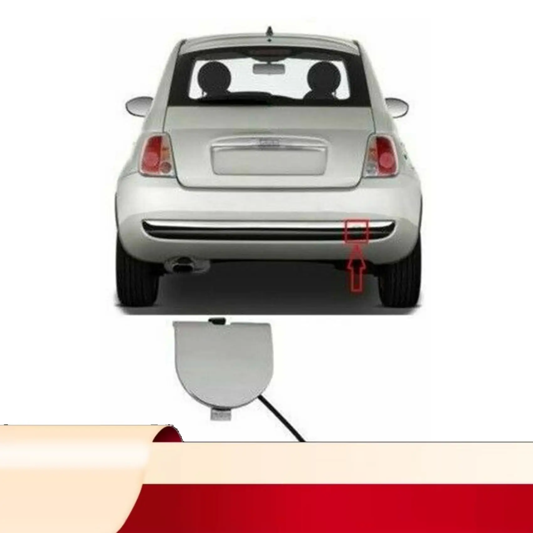 735455393 Rear Bumper Grille Tow Eye Cap Cover Fits For Fiat 500 2007 2008 2009 2010 2011 2012-N32R
735455393 Rear Bumper Grille Tow Eye Cap Cover Fits For Fiat 500 2007 2008 2009 2010 2011 2012-N32R